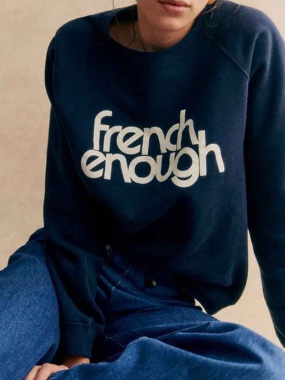 Sezane French Enough Sweatshirt